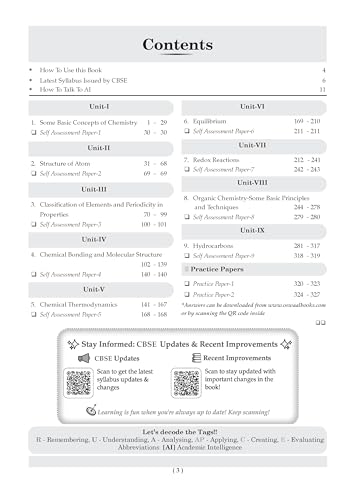 Image of Oswaal CBSE Class 11 Chemistry Question Bank | Chapter & Topic-wise Solved Papers (2017-2026) | Based on Syllabus (April 2026) | Includes 2026 Papers | For 2027 Exam