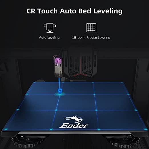Image of 3IDEA Ender 3 Neo 3D Printer Upgrade with CR Touch Auto Bed Leveling Kit Full-Metal Extruder Carborundum Glass Printing Platform with Resume Printing 220x220x250mm