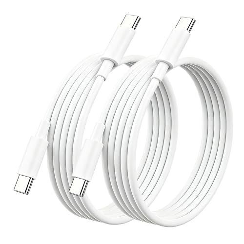 USB-C to USB-C ケーブル 2m 2本セット【最大65W PD対応 】LpoieJun 急速充電 高速データ転送 断線防止 高耐久TPE スマートフォン/タブレット/ゲーム機などType-c機種と互換性があり