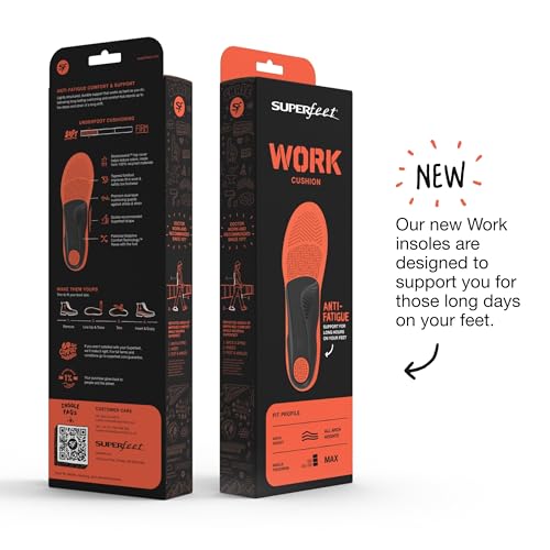 Plantillas Superfeet Work Cushion soporte para arcos miniatura 2