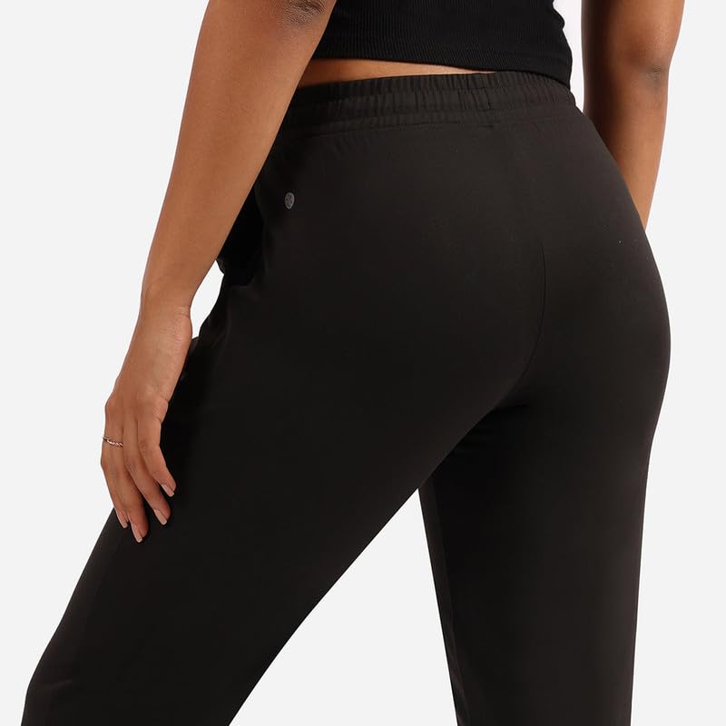Image of BlissClub Women Mid Rise Tapered Casual Pants
