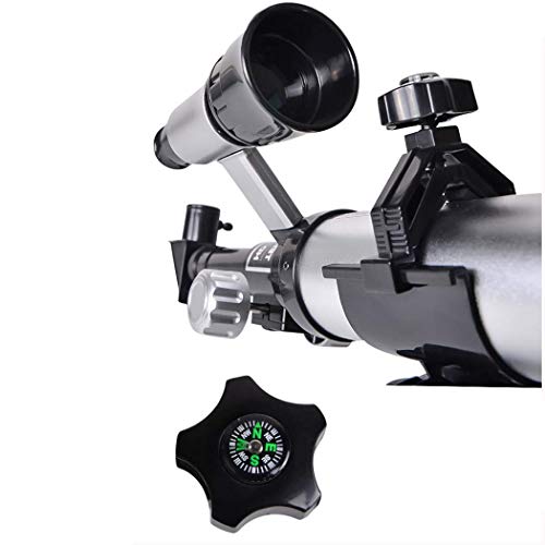Telescopio Refractor Portátil 50mm Apertura 360mm Montura AZ miniatura 7