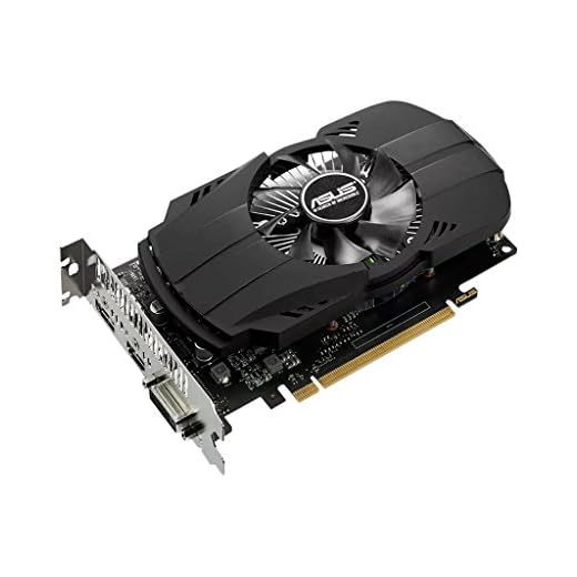 ASUS GeForce GTX 1050 Ti 4GB Phoenix Fan Edition DVI-D HDMI DP 1.4 Gaming Graphics Card (PH-GTX1050TI-4G) Graphic Cards