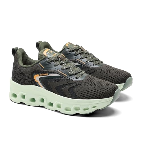 Image of ASIAN Powerplay-28 Running Shoes for Men | Memory Foam Lightweight Shoes with Air Coil Sole Technology | Ideal for Running, Training