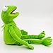 QJHLG 1 Pc 40 Cm Kermit la Grenouille la Grenouille Muppet en Peluche Grenouilles poupée Peluche Peluche Douce Fille Cadeau de Vacances pour Les Enfants