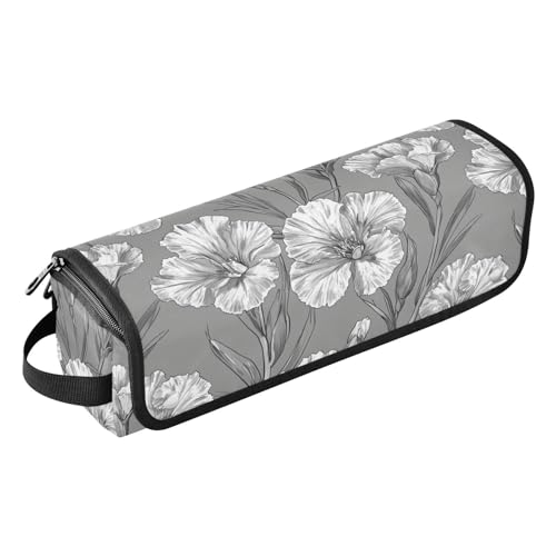 Bolsa de viaje para herramientas de cabello Aesthetic Flowers