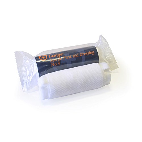 Blue DotNo. 9 Sterile Flow Wrapped Dressing Pad, Large