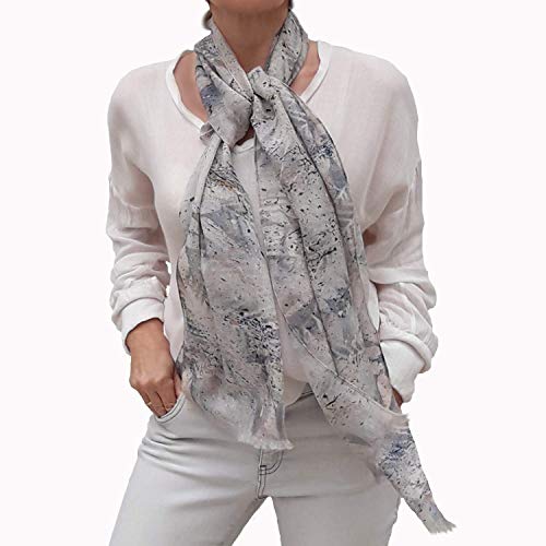 Lightweight Cashmere Scarf, Luxury Women Shawl, Natural Fabric, Modern Fashion Elegant Lady's Accessory, Original Gift Ideas, Birthday Gifts for Lady2