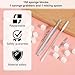 150pcs Soft Nail Sponges for Ombre, with 1 Grabbing Pen & 1 Mixing Spoon Manicure Nail Art Tools and Accessories Supplies for Home DIY & Salon Use
