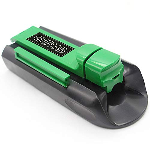 GHRMB Manual Cigarette Tobacco Rolling Machine Single Tube Filling Roller Maker Smoking (Green)