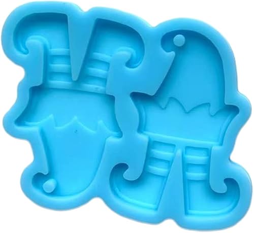 Miniatura 5 de Aretes de Navidad DIY Molde de Fundición de Resina Epoxi Molde de Silicona para Pendiente Colgantes Moldes de Resina de Silicona Moldes de Joyería