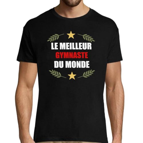 T-shirt homme gymnaste, le cadeau humour parfait pour l'anniversaire de papa