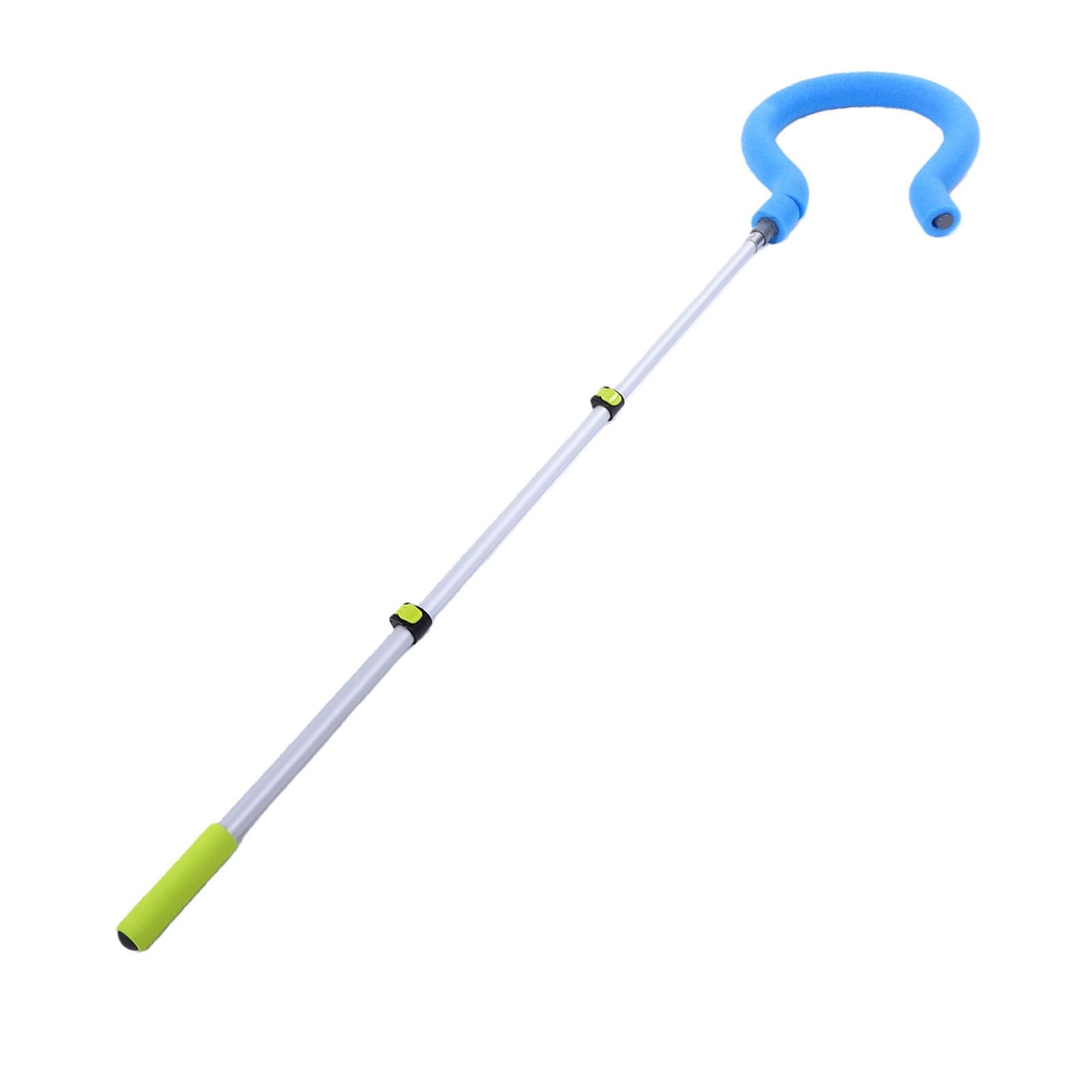 Drfeify Allenatore di Punte da Pallavolo, Attrezzatura da Allenamento Regolabile per Pallavolo da 41,3 a 72,8 Pollici, Design con Gancio in PVC in Lega di Alluminio per Servire gli Allenamenti di