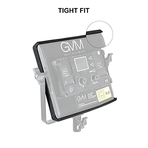 Image of GVM Photography Video Softbox for GVM 480 /560 /800D /850D LED Light Panels, Studio Light Equipment Set for Gaming, Streaming, Conference, YouTube, Vlogging, Camera