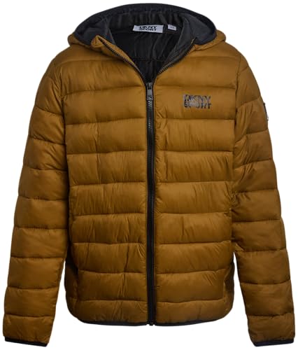 Image of DKNY Boys Puffer Jacket - Midweight Insulated Wind Water Resistant Hooded Puffer Winter Coat - Quilted Winter Jacket for Boys