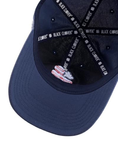 Image of Black Clover, Unisex, USA Cloud 2 Adjustable Hat, Navy Hat /3D American Flag Clover, One Size