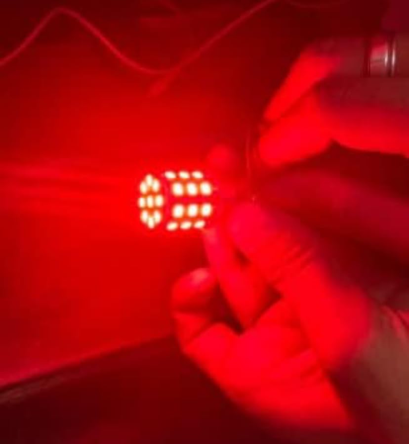 Delhi Store94 RED universal 360° Cross pin Reflecting LED Indicator Bulbs, Indicator Light for Bikes and Cars (Pack of 4) (Red)-image-35