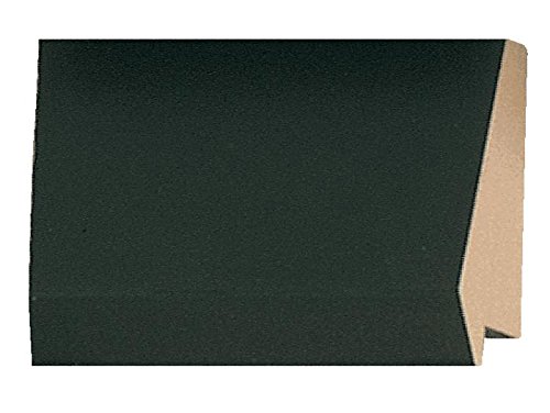 CountryArtHouse Picture Frame Moulding (Wood) 100ft bundle - Contemporary Black Finish - 1.5