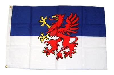 Preisvergleich Produktbild Fahne / Flagge Pommern NEU 60 x 90 cm Flaggen Fahnen