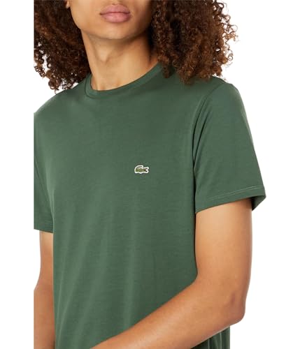 Image of Lacoste Men's Short Sleeve Pima Jersey Crew Neck Tee
