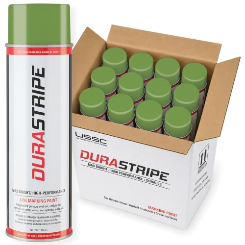 Image of Athletic Field Marking Paint (Green) 12-18oz Cans Per Case
