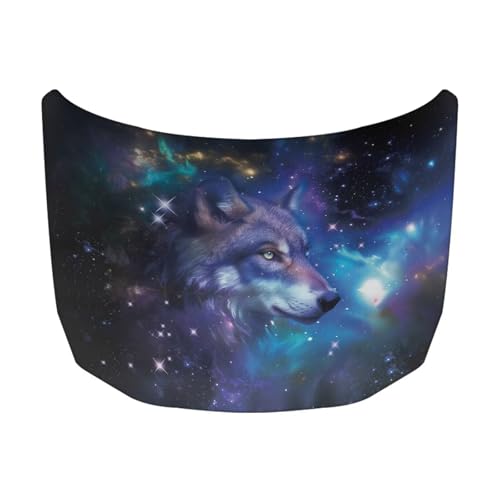 Image of Car Hood Cover Protector, an All-Weather Waterproof, Windproof Car Cover for Winter Frost and Ice Removal-Handsome Wolf
