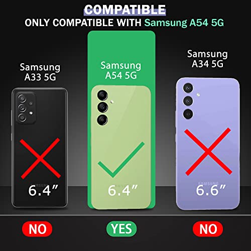 Image of TheGiftKart Back Cover Soft Case for Samsung Galaxy A54 5G | Best Camera Protection | Inbuilt Dust Plugs & Anti-Slip Grip | Ultra Clear Slim Back (Silicone | Transparent)