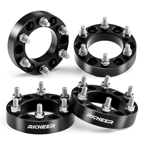 Image of Richeer 1.5 inch 6x5.5 Wheel Spacers for Silverado Suburban Sierra 1500