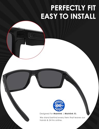Image of BLAZERBUCK Replacement Ear Socks for Oakley Mainlink OO9264 Sunglasses