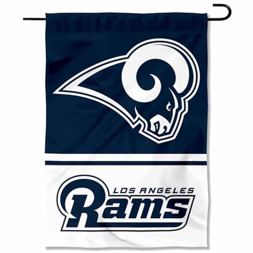 Los Angeles Rams Double Sided Garden Flag