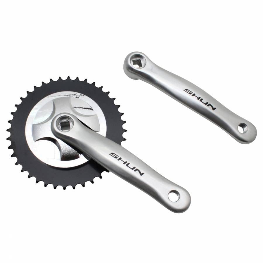 Pédalier city P2R en aluminium 170mm pour restaurer la transmission d'un vélo