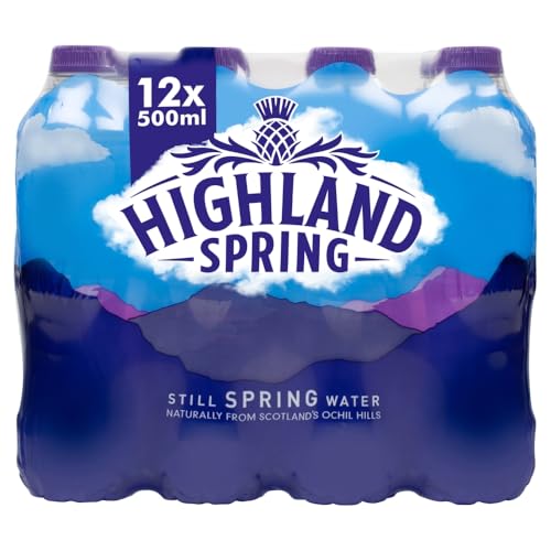 Highland Spring Still Spring Water 12 x 500ml