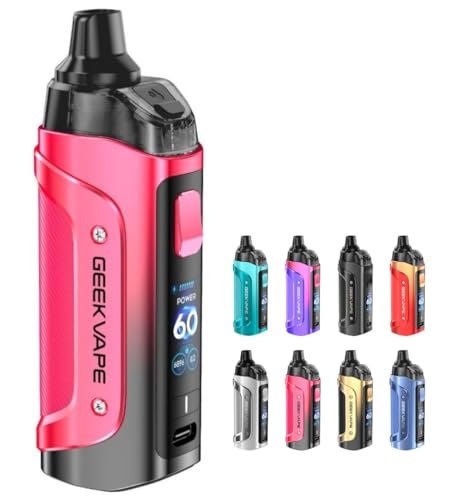 M[NxCv Aegis Boost 3 Pod X^[^[Lbg Mod Kit 3000mAh (Max 60w) 5ml C[WX u[Xg3 |bh dq^oR Vape xCv (Midnight Red)
