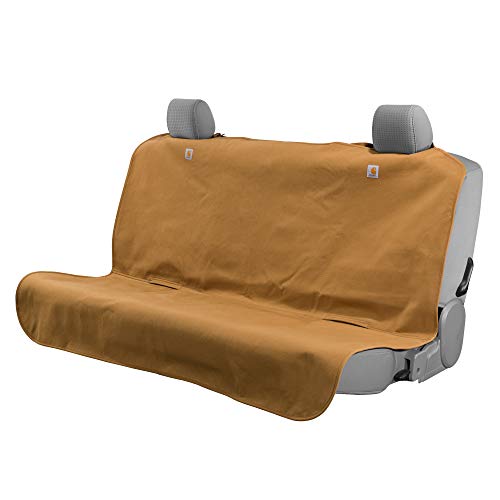 Carhartt Universal Quick-Fit Nylon Seat Protection, Bench Seat Throw, Carhartt Brown