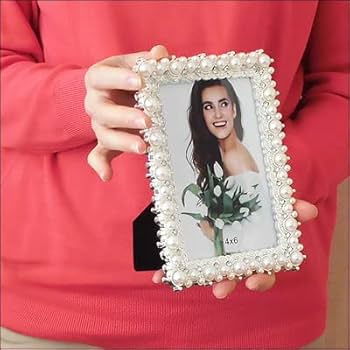 フランスアンティーク フォトフレーム 写真立て フォトスタンド バベルガラス フランス アンティーク ガラスと真鍮 のフォトスタンド フォト