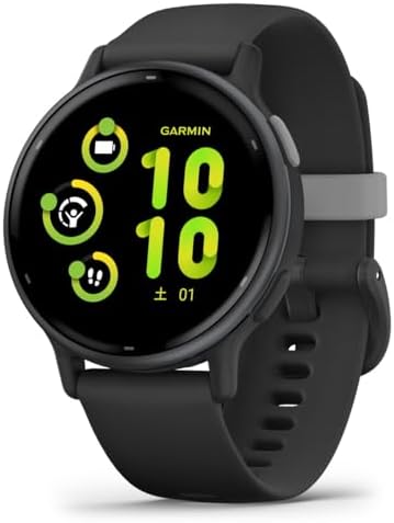 （02:53時点） GARMIN(ガーミン) vivoactive 5 Black/Slate フィットネスGPSウォッチ 睡眠管理/フィットネス年齢/お昼寝検出/Suica対応/心拍センサー/ストレスレベル測定/iOS・アンドロイド対応 / 11日間のバッテリー持続時間 / スマートウォッチ【日本正規品】