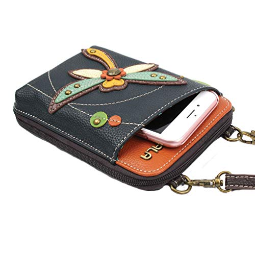 CHALA Wallet Crossbody Cell Phone Purse - Women Faux Leather Multicolor Handbag with Adjustable Strap Convertable Strap4
