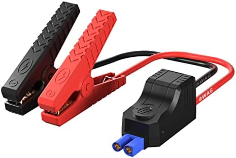EC5 Jump Starter Smart Cable,car Jumper Cable for EC5 Female Socket of 12V Jump Starter,8 Safety Protections Car Booster, 5 in 1 Intelligent Jumper Lead