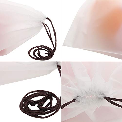 Shanqian SQUS-SHOEBAGS-150-CLEAR-201103 150 Pack 11.8 X 15.7 Inch Drawstring Bags thumb #4
