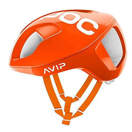 POC, Ventral Spin, Cycling Helmet, Zink Orange AVIP, M