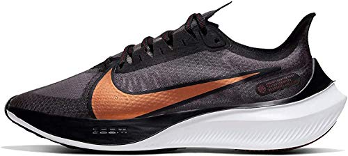 NIKE - BNWT & BOX - WOMEN - SHOES SNEAKERS NIKE ZOOM GRAVITY WOMEN RUNNING BNWT Bq3203-004 - BLACK/METALLIC COOPER - 7.5