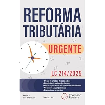 Capa do livro Reforma Tributária Urgente - LC 214/2025
