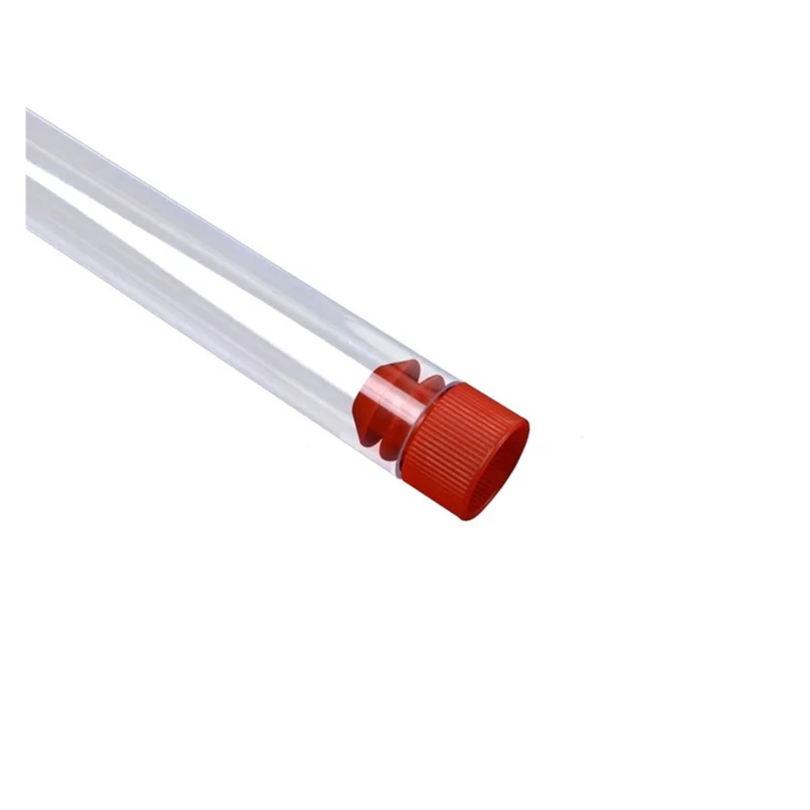 Provetta 15x150mm Trasparente Laboratorio Fiala Di Plastica Trasparente Tappo A Profilo Alare Forniture For Laboratorio Scolastico 20 Pezzi/confezione