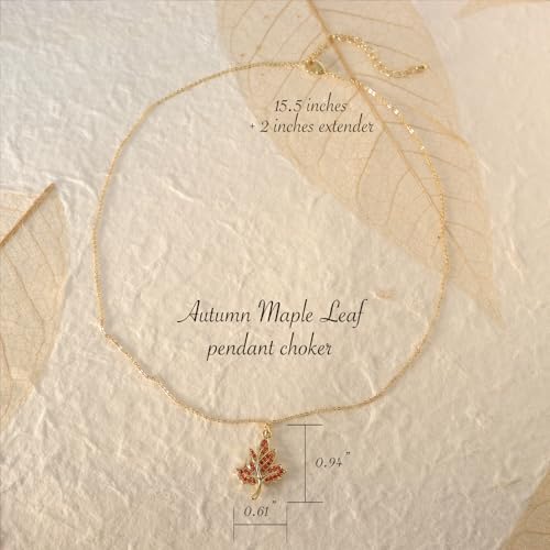 Sonateomber Dainty Heart Leaf Pendant Necklace for Women, Cute Simple Love Dangle Chain Necklaces Wedding Valentines Prom Jewelry Gift for Mother3