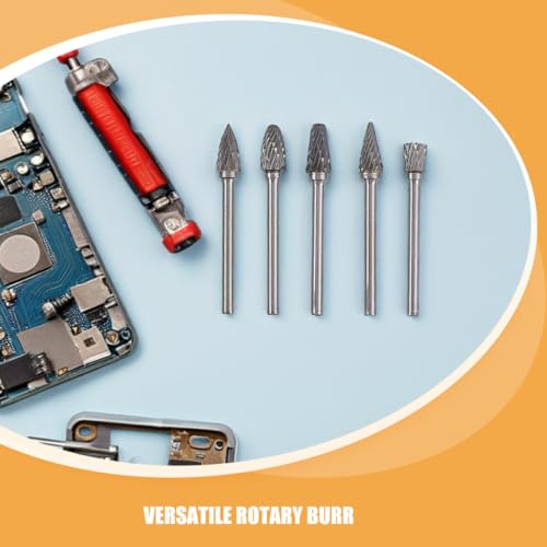 Set 10 Piezas Fresas Rotativas Carburo de Tungsteno miniatura 7