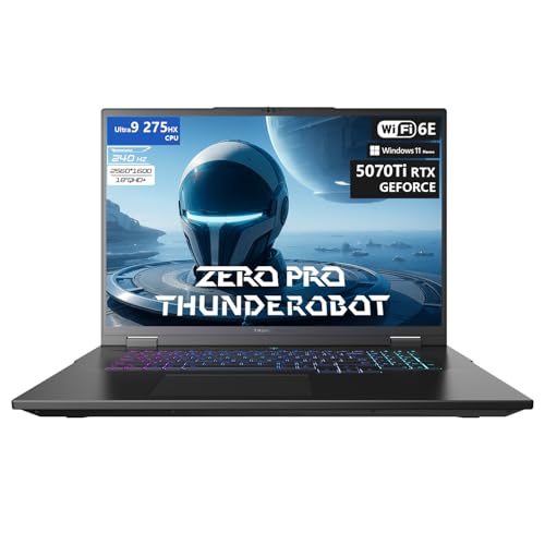 Thunderobot Zero 18 Pro 5070 Ti Gaming Laptop, 18