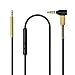 Produktbild QC25 Kabel, Ersatzkabel mit Inline Mikrofon und Lautstärkeregler für Bose QuietComfort 25 35, QC25/QC35, On-Ear 2/OE2/OE2i Soundtrue/Soundlink Kopfhörer, Aux Audiokabel für iPhone und Android, 1,4m