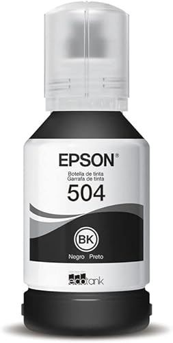 Epson Original EcoTank T504 Black Ink Bottle - T504120