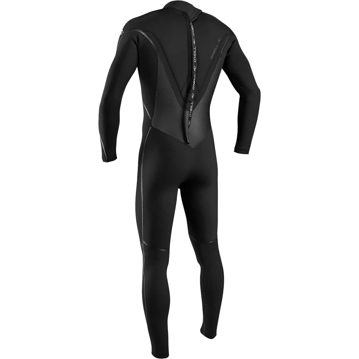 O'NEILL Psycho Tech 4/3+Mm Back Zip Full Wetsuit, Black/Black, XX-Large