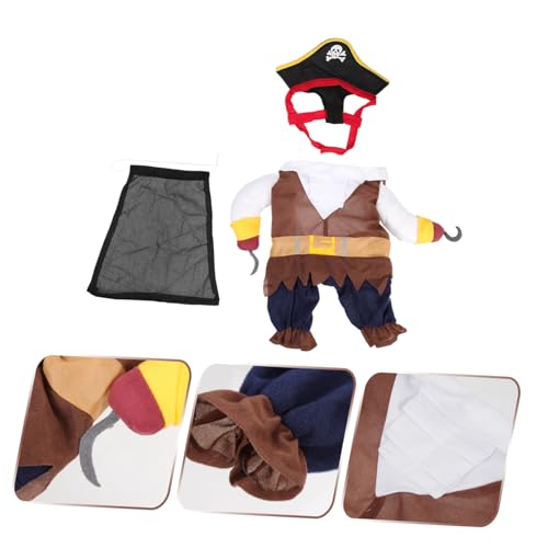 Disfraz Pirata para Perros XL Cómodo y Ligero miniatura 6